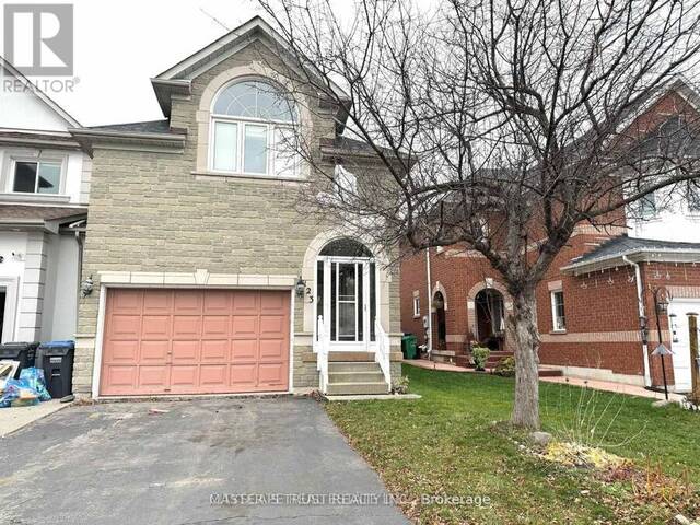 123 PRAIRIE ROSE CIRCLE Brampton Ontario