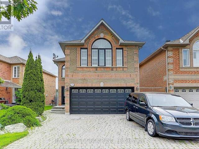 73 SUNRIDGE STREET Richmond Hill Ontario