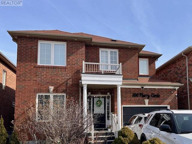 106 FLURRY CIRCLE Brampton Ontario