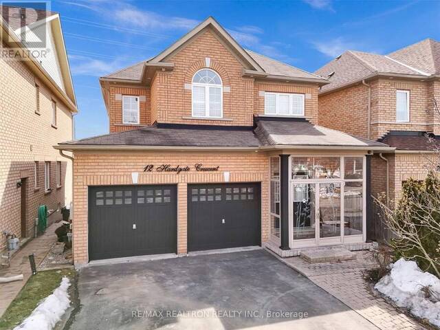 12 HARDGATE CRESCENT Brampton Ontario