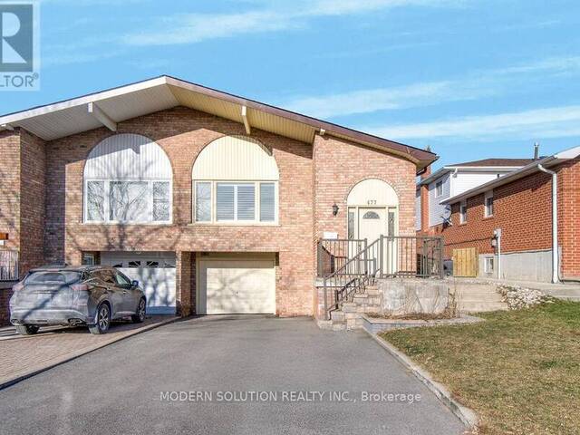 477 FENDALTON STREET Mississauga Ontario