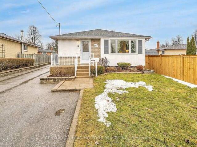 233 ARDEN DRIVE Oshawa Ontario