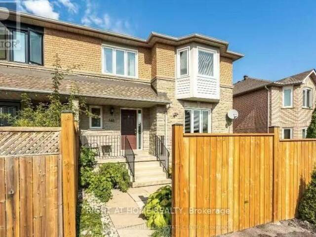 541 WALPOLE CRESCENT Newmarket Ontario