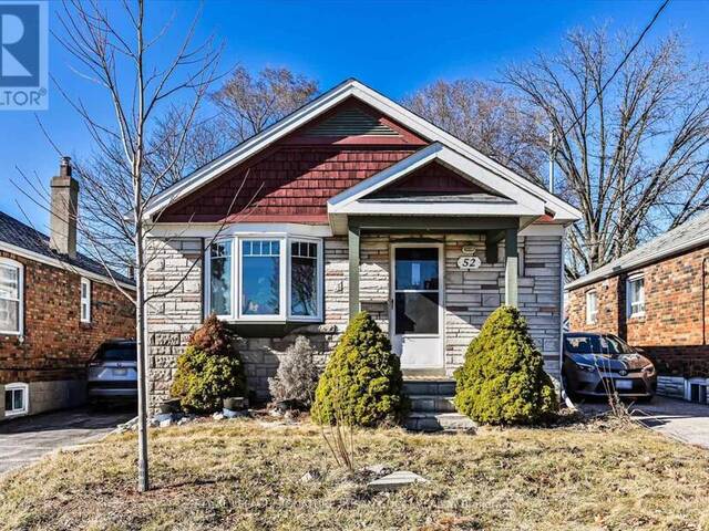 52 GALBRAITH AVENUE Toronto Ontario