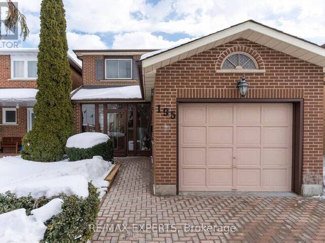 195 ABERDEEN AVENUE Vaughan Ontario