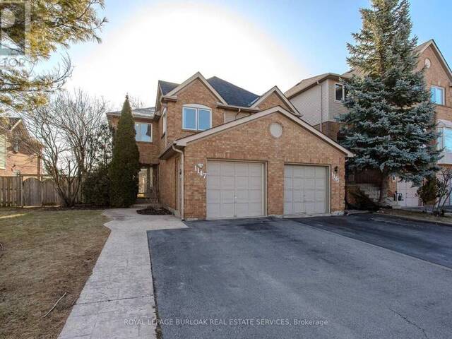 1147 LINDSAY DRIVE Oakville Ontario