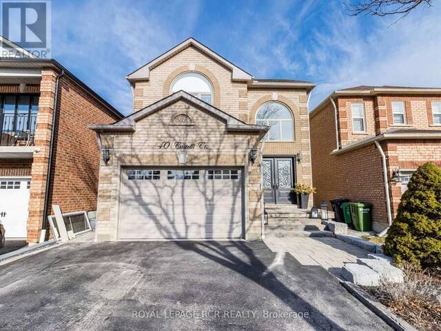 40 CASTELLI COURT Caledon Ontario