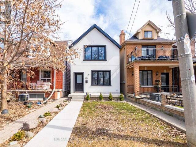 589 ST CLARENS AVENUE Toronto Ontario