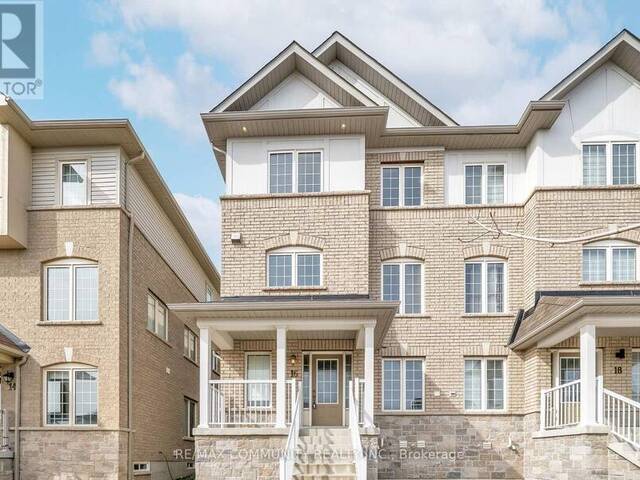 16 CAMILLERI ROAD Ajax Ontario