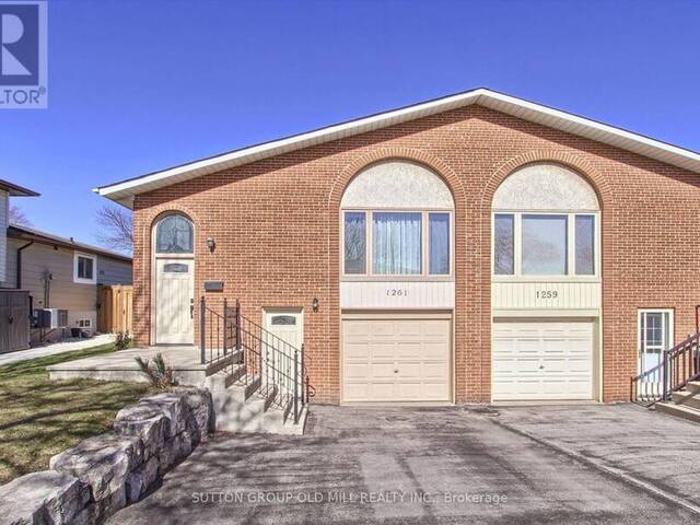 1261 CONSORT CRESCENT Burlington Ontario