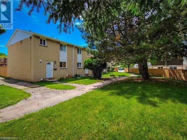 62 RIVERDALE Drive Unit# 26 Hamilton Ontario