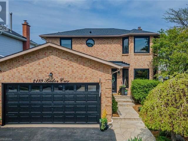 2189 BADER Crescent Burlington Ontario