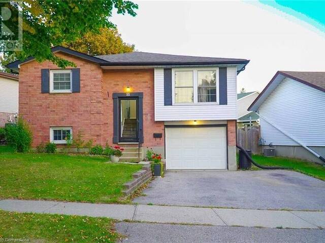 11 WHEATFIELD Crescent Kitchener Ontario