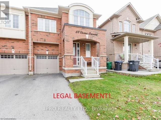 69 VEZNA Crescent Brampton Ontario