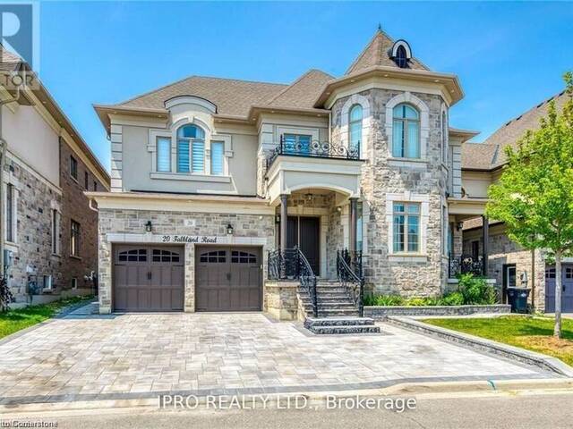 20 FALKLAND Road Brampton Ontario