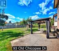 93 OLD CHICOPEE Drive Kitchener