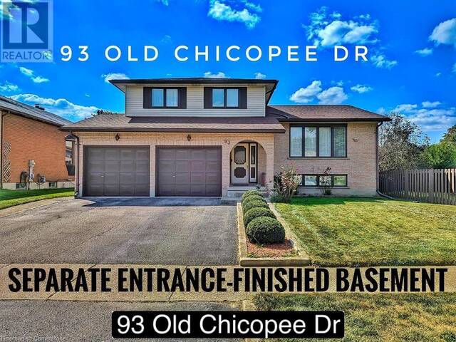 93 OLD CHICOPEE Drive Kitchener Ontario