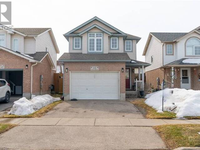 43 COTTON GRASS Street Kitchener Ontario