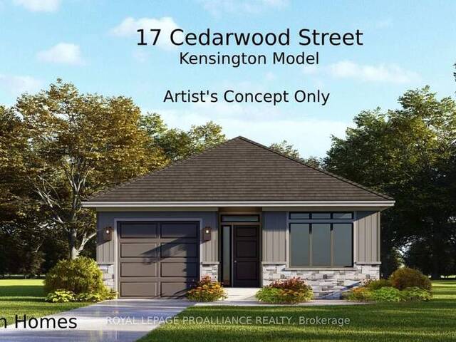 17 CEDARWOOD STREET Quinte West Ontario