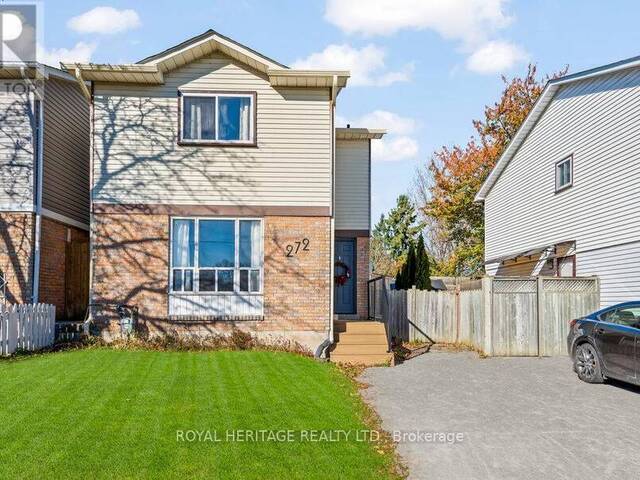 272 PHILLIP MURRAY AVENUE Oshawa Ontario