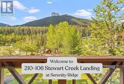 210, 106 Stewart Creek Landing Canmore