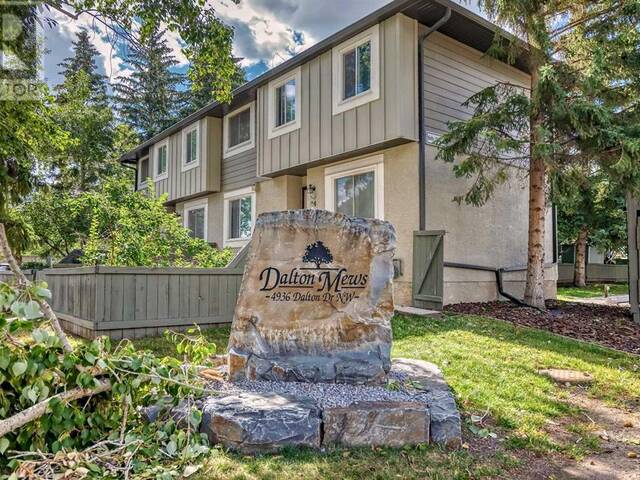 16, 4936 Dalton Drive NW Calgary Alberta