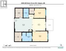 2406, 220 Seton Grove SE Calgary