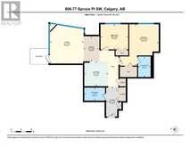 806, 77 Spruce Place SW Calgary