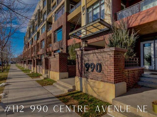 112, 990 Centre Avenue NE Calgary Alberta