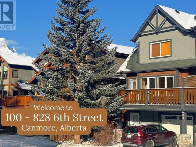 100, 828 6th Street Canmore Alberta