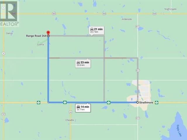 W4R26T25S16;4 Range Road 264 Rural Wheatland Alberta