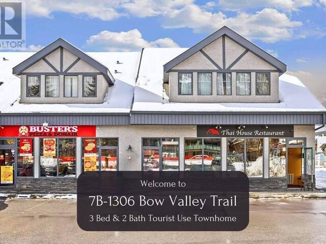 7B, 1306 Bow Valley Trail Canmore Alberta