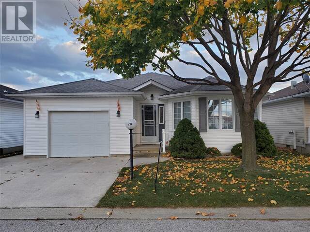 5700 BLACKWELL Sideroad Unit# 78 Sarnia Ontario